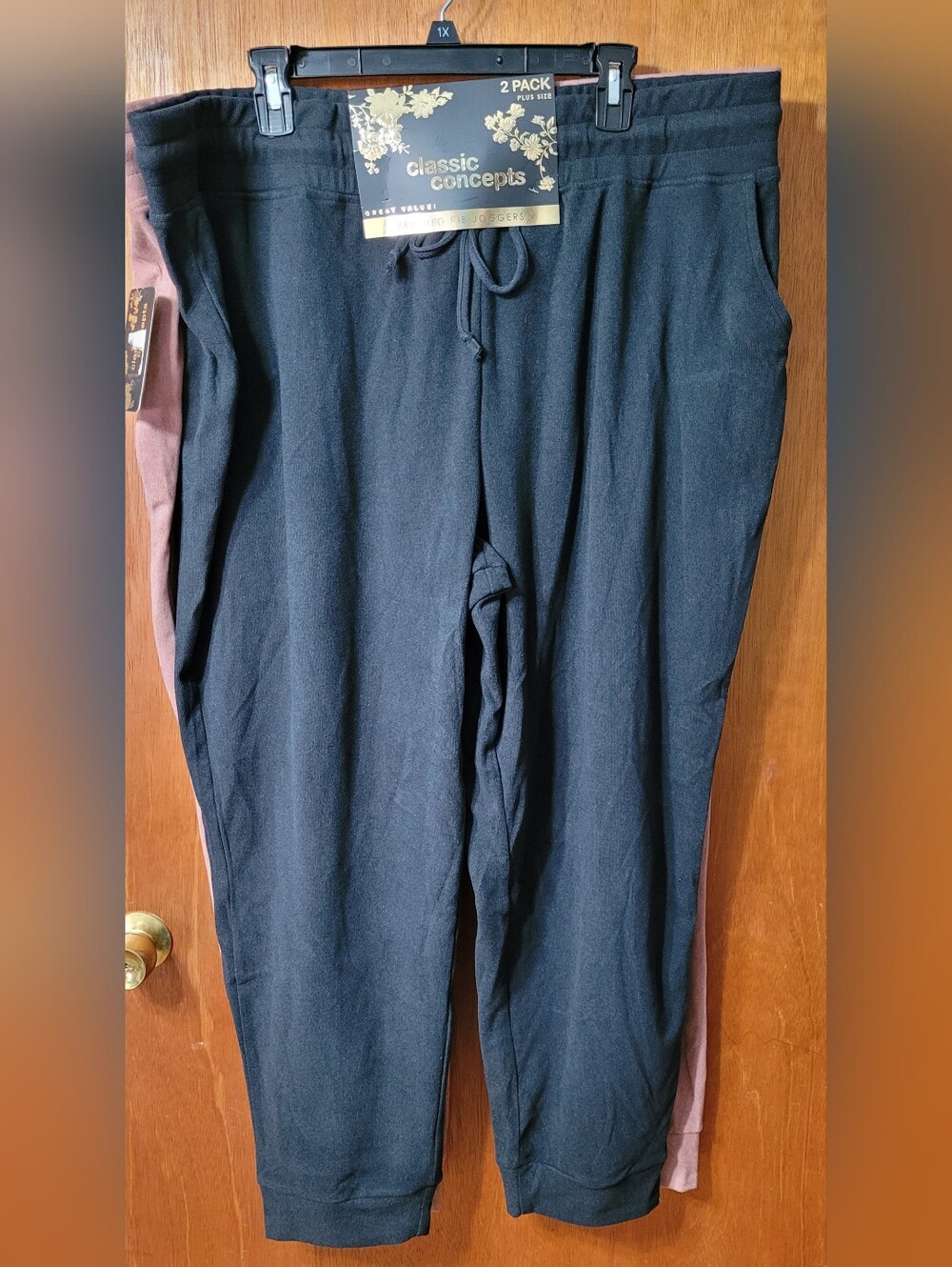 Classic Concepts Women's 3XL Brushed Jogger Pants - 2 Pack NWT (1071)